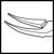 OGawa Needle Holder 8mm Curved Delicate (E3884 C)