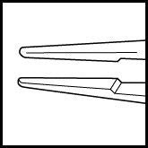 McPherson Tying Forceps Straight (E1815 S)