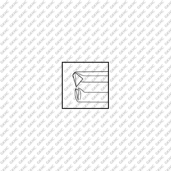 Tissue Forceps Delicate Straight (GKHC-25806)