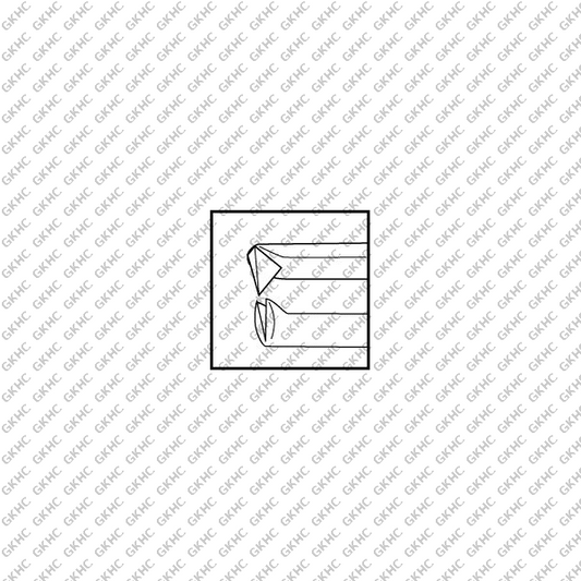 Tissue Forceps Delicate Straight (GKHC-25806)