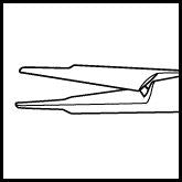 McPherson Needle Holder 11mm Straight Fine Locking (E3834)
