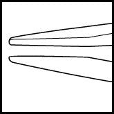 STORZ Tying Forceps Straight Heavy (E1887)