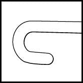Bonn Iris Hook (E0549 D)