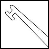 Kuglen Push Pull Hook (6-400)