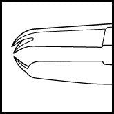 Manhattan Eye and Ear Suturing Forceps (E1832)