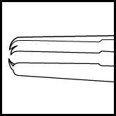 Castroviejo Suturing Forceps 0.5mm Narrow (E1800)
