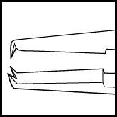 Osher Conjunctival Fixation Forceps 0.3mm (E1717)