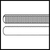Straight Dressing Forceps With Serrations Delicate Non-Magnetic (E6760)