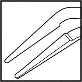 McPherson Angled Bipolar Forceps (S2050 10A)