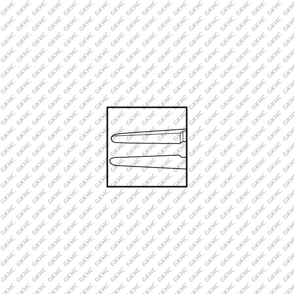 McPherson Straight Bipolar Forceps (GKHC-25702)