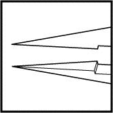 Jeweler Type Forceps Extra Fine Tying Platform Narrower (E1947 T5)
