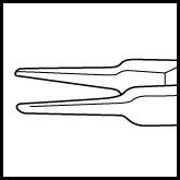 Bechert-Sinskey Needle Holder 9mm Straight Delicate Locking (E3827)