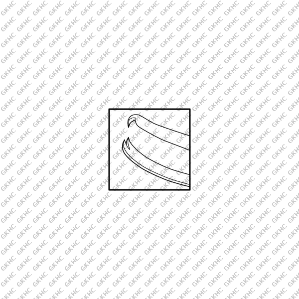 Moody Curved Fixation Forceps (GKHC-25745)