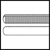 Straight Dressing Forceps With Serrations Delicate (E1400)